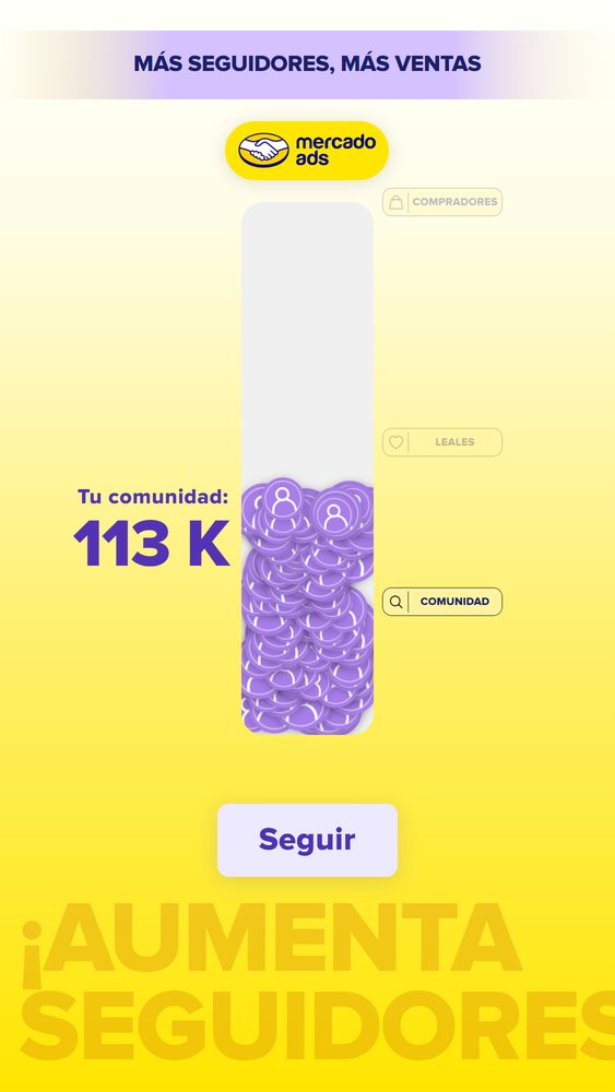 Partida en curso: la barra se llena de seguidores, Tu comunidad 113 K.